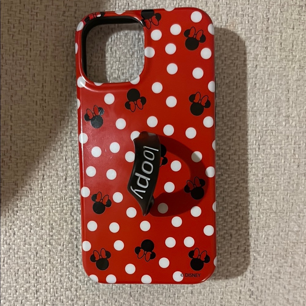 Loopy Disney Red Polka Dot iPhone Case